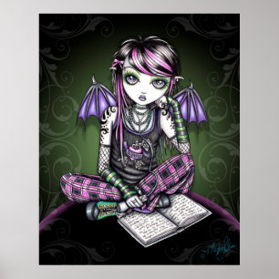 Ally Tatto Emo Fairy Poster