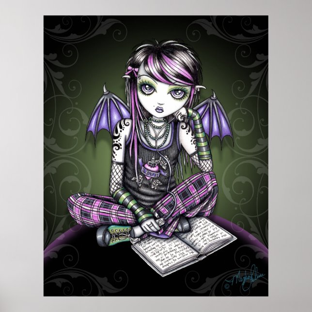 Ally Tatto Emo Fairy Poster (Framsidan)