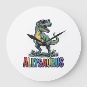 Allysaurus Vintage Dinosaur Solglasögon Tröja Desi Stor Klocka