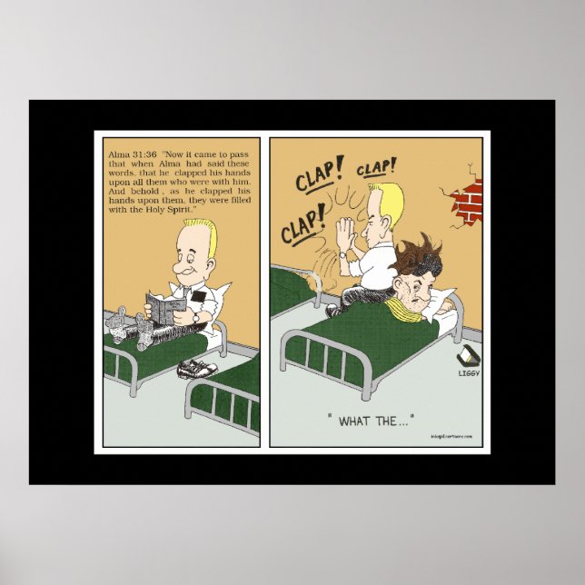 Alma 31:36 Poster (Framsidan)