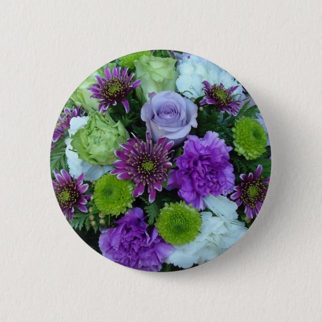 Alma Blooms Lila Bouquet Knapp (Framsida)