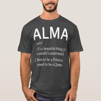 Alma Namn Gift T Shirt