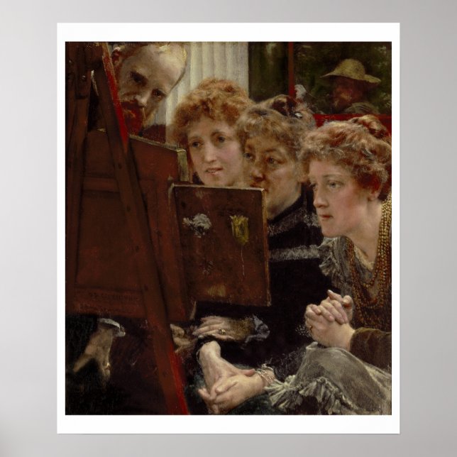 Alma-Tadema | A Family Group, 1896 Poster (Framsidan)