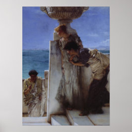 Alma-Tadema - A Foregone Conclusion Poster