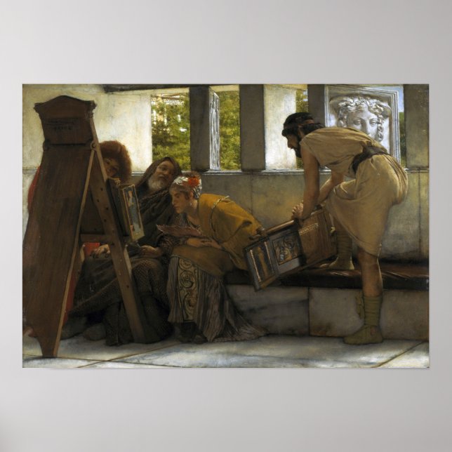 Alma-Tadema - A Roman Studio Poster (Framsidan)
