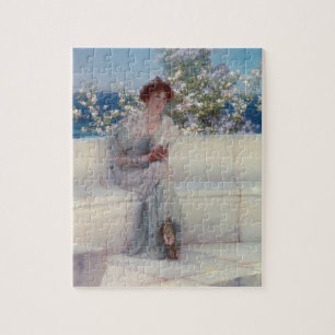 Alma-Tadema   året är på våren Pussel