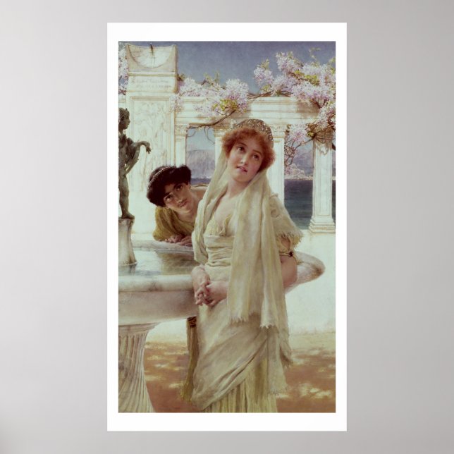 Alma-Tadema | Åsiktsskillnader Poster (Framsidan)