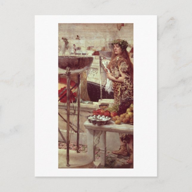 Alma-Tadema | Beredningar i Colosseum 1912 Vykort (Framsida)