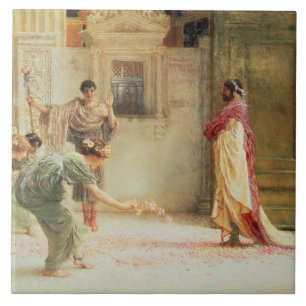Alma-Tadema Caracalla: AD 211, 1902 Kakelplatta
