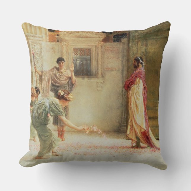 Alma-Tadema| Caracalla: AD 211, 1902 Kudde (Framsida)