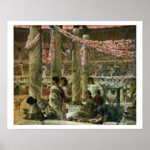 Alma-Tadema Caracalla och Geta, 1907 Poster