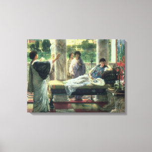Alma-Tadema   Catullus läsning hans dikter Canvastryck
