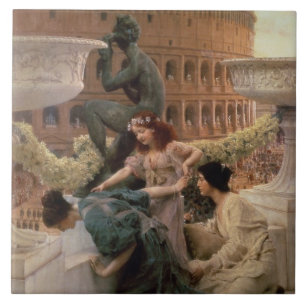 Alma-Tadema coliseumen, 1896 Kakelplatta