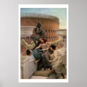 Alma-Tadema coliseumen, 1896 Poster