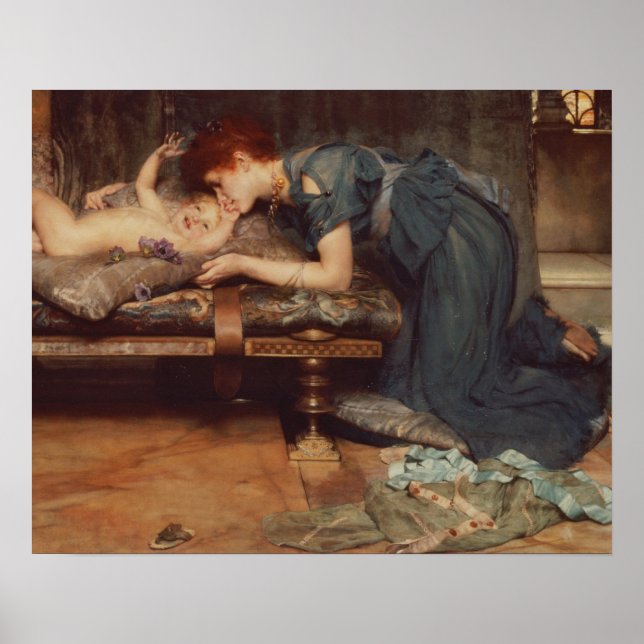 Alma-Tadema | En årlig paradise, 1891 Poster (Framsidan)