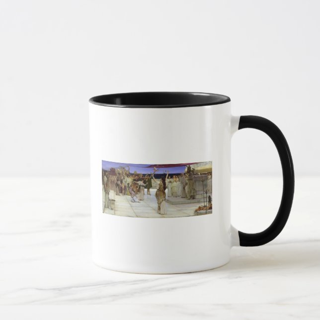 Alma-Tadema | en dedikation till bacchusen Mugg (Höger)