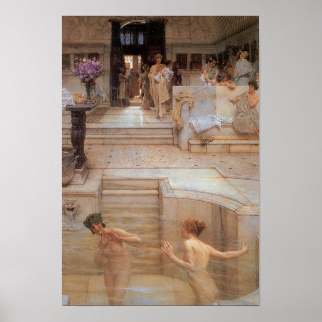 Alma-Tadema - En favoritAnpassningsbar Poster (Framsidan)