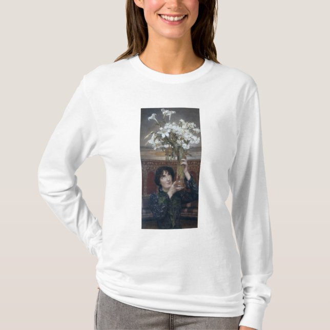 Alma-Tadema | en flagga av Stillestånd, 1900 Tee Shirt (Framsida)