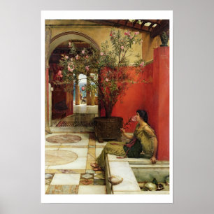 Alma-Tadema en Oleander, 1882 Poster
