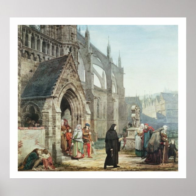 Alma-Tadema | Faust and Marguerite, 1857 Poster (Framsidan)