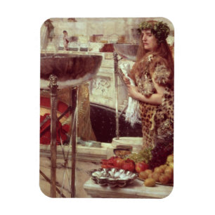 Alma-Tadema förberedelser i Colosseumen, 1912 Magnet