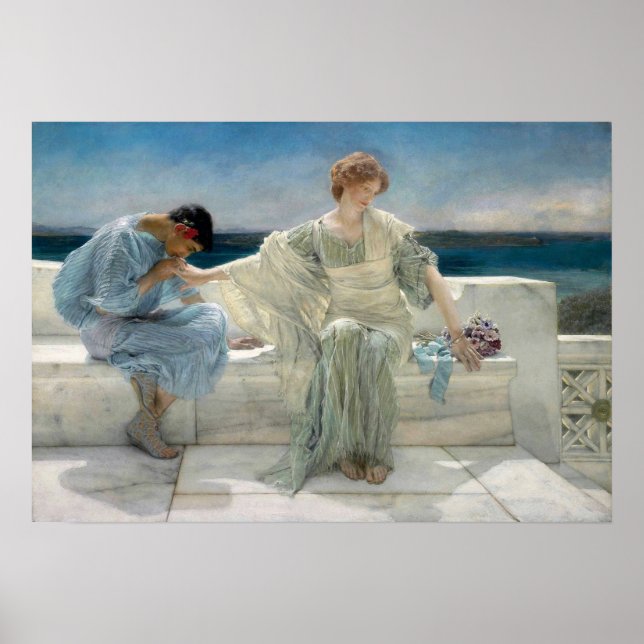 Alma-Tadema - fråga mig inte mer Poster (Framsidan)