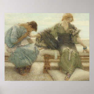 Alma-Tadema frågar mig inte mer, 1886 Poster