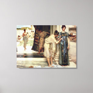 Alma-Tadema Frigidariumen, 1890 Canvastryck