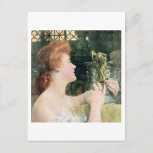 Alma-Tadema   Golden Hour, 1908 Vykort