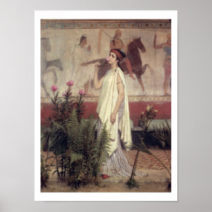 Alma-Tadema Grekiska kvinnor 1869 Poster