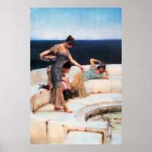 ALma-Tadema Klassiskt Konsttryck Affisch Hem Dekor
