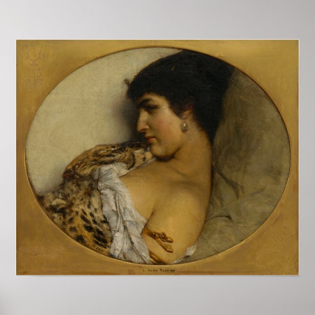 Alma-Tadema - Kleopatra Poster (Framsidan)