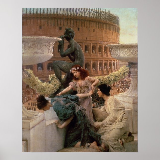 Alma-Tadema | Koliseum 1896 Poster (Framsidan)