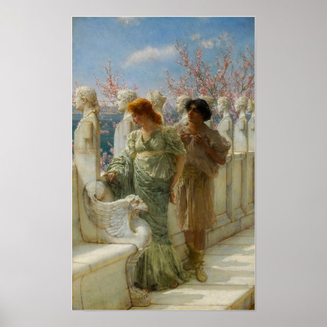 Alma-Tadema - Kvinna Poster (Framsidan)