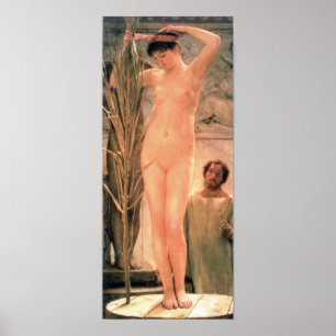 Alma-Tadema - Modell för skulptor Poster