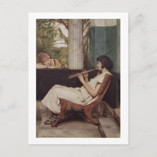 Alma-Tadema   Music Hath Charms Vykort