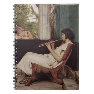 Alma-Tadema musikHath berlock Anteckningsbok