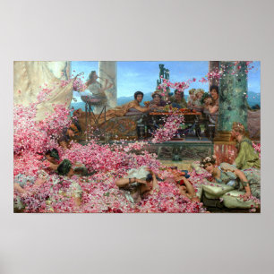 Alma-Tadema - Ron Heliogabalus Poster