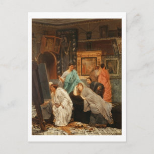 Alma-Tadema   Samlare vid Augustus tid Vykort
