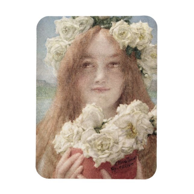 Alma-Tadema | Sommarerbjudande, 1894 Magnet (Vertikal)