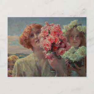 Alma-Tadema Sommarerbjudande, 1911 Vykort