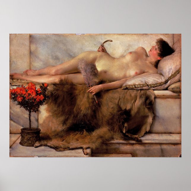 Alma-Tadema - Tepidarium Poster (Framsidan)