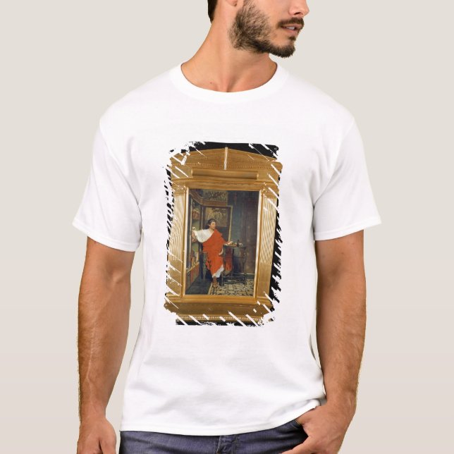 Alma-Tadema | utskick för en romareScribehandstil Tröja (Framsida)