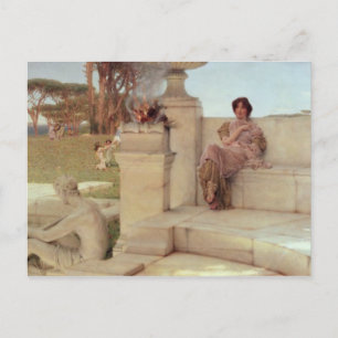 Alma-Tadema Vår röst 1908 Vykort