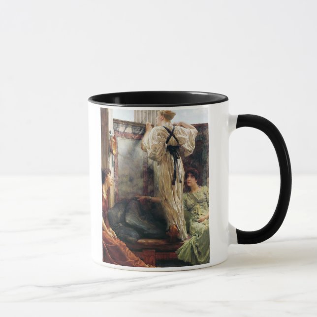 Alma-Tadema | vem är det? , 1884 Mugg (Höger)