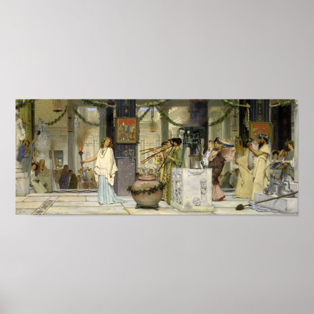 Alma-Tadema - Vintagen Festival Poster (Framsidan)