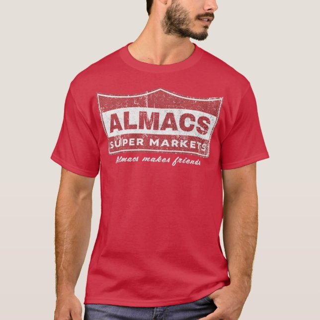 Almacs Toppen Market T-Shirt - Retro Manar & Women (Framsida)