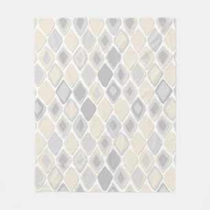 Almas diamant ikat rent fleecefilt