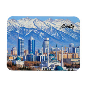 Almaty Kazakhstan Resa Magnet
