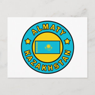 Almaty Kazakstan Vykort